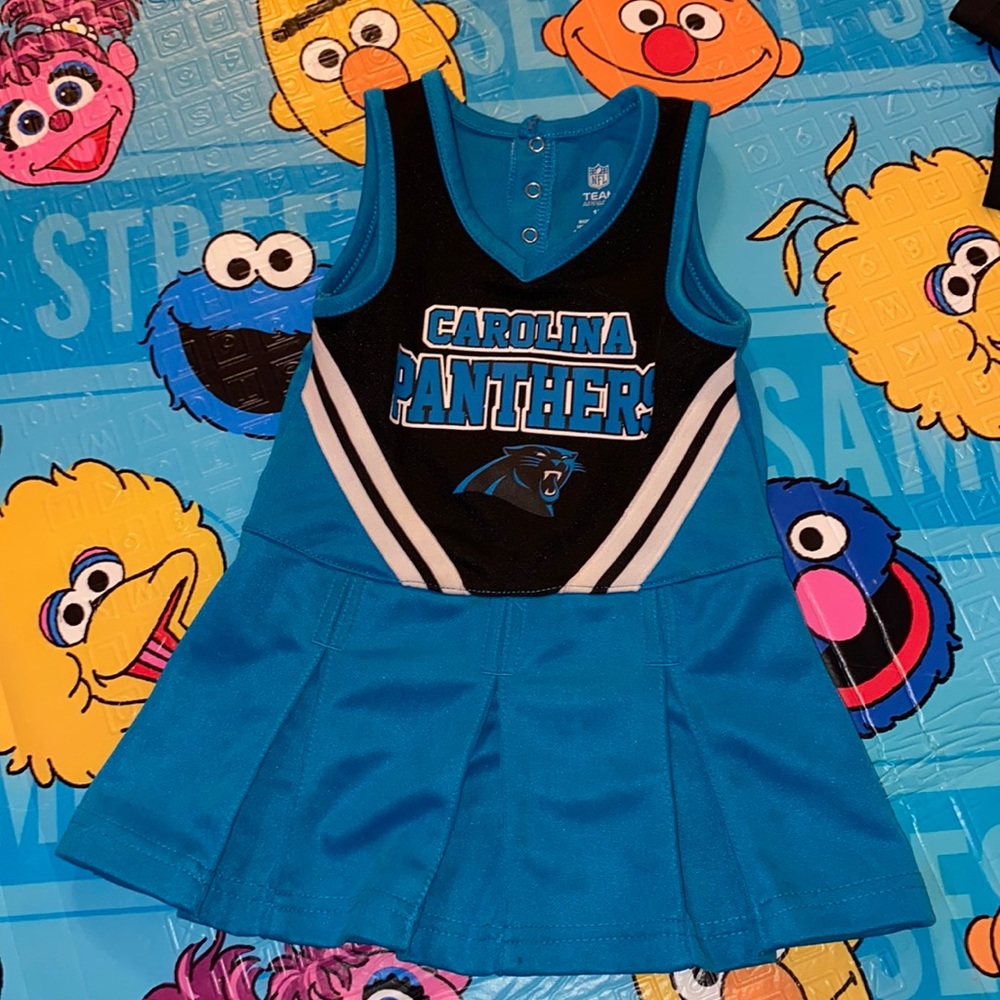 Toddler NFL Carolina panther dress 18m